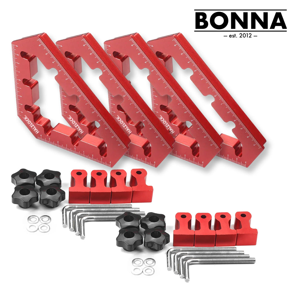 HalzLock® 90-45 Degree Clamping Squares - The Bonna