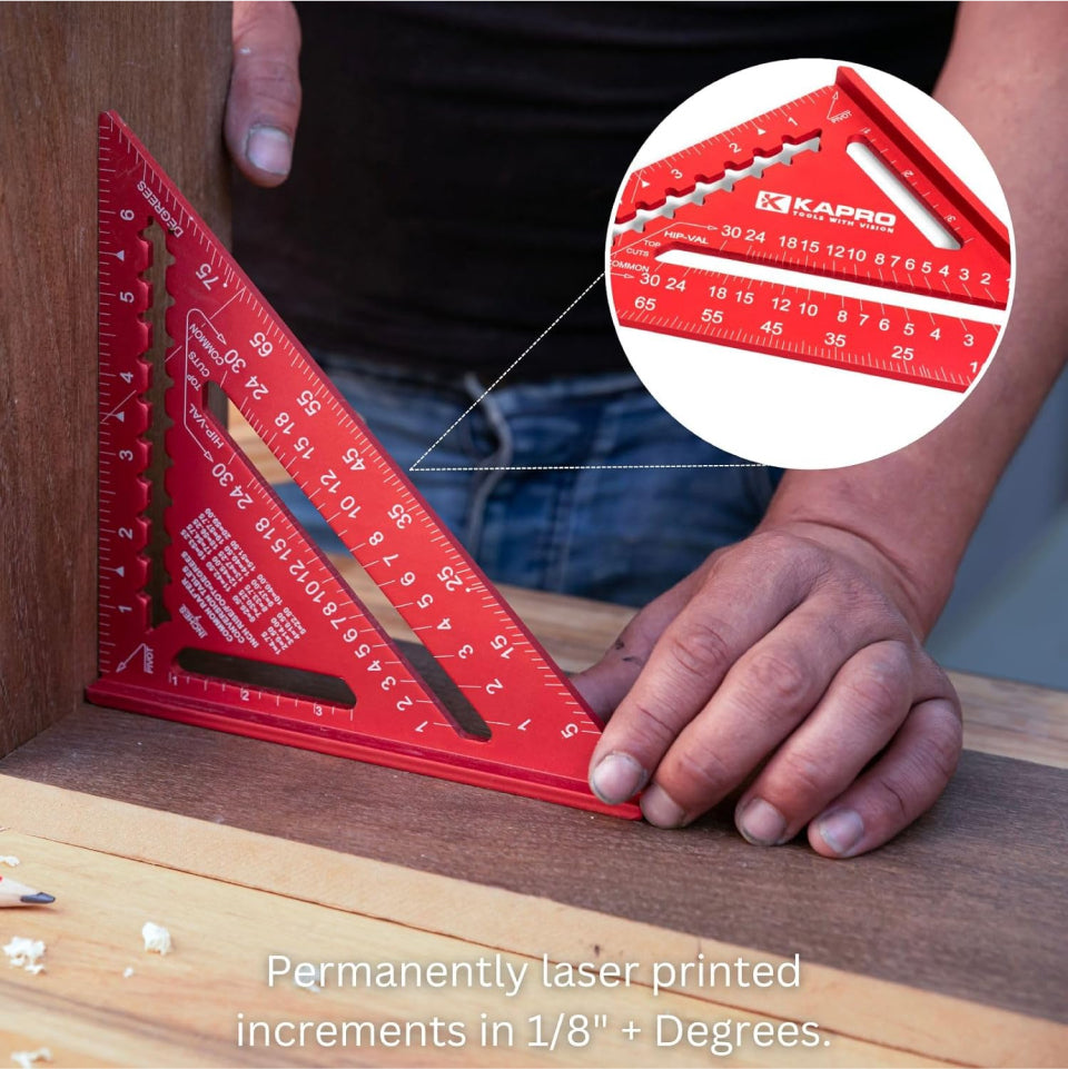 HalzLock® Multipurpose Square Ruler - The Bonna