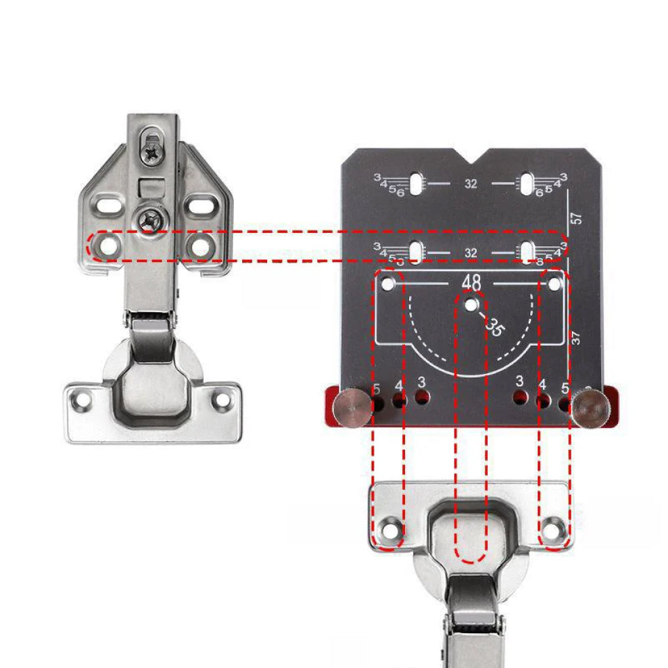 HalzLock® Hinge Jig Locator - The Bonna