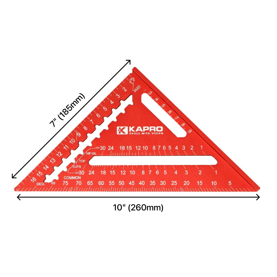 HalzLock® Multipurpose Square Ruler - The Bonna