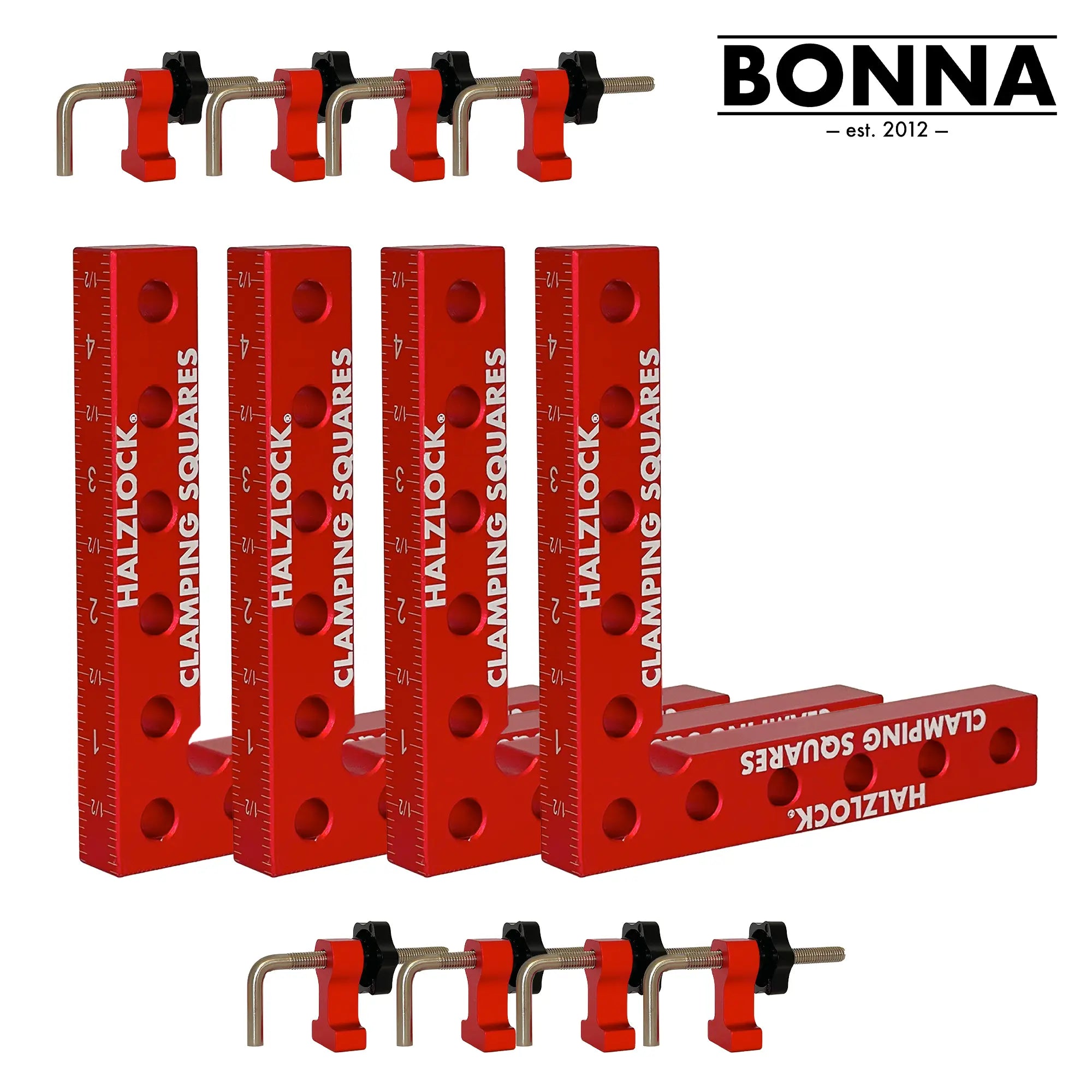 HalzLock® Positioning Clamping Squares - The Bonna